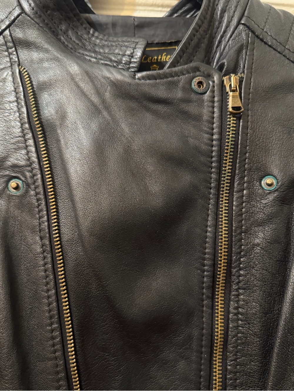 Massimo Leather Jacket - Picture 5 of 6